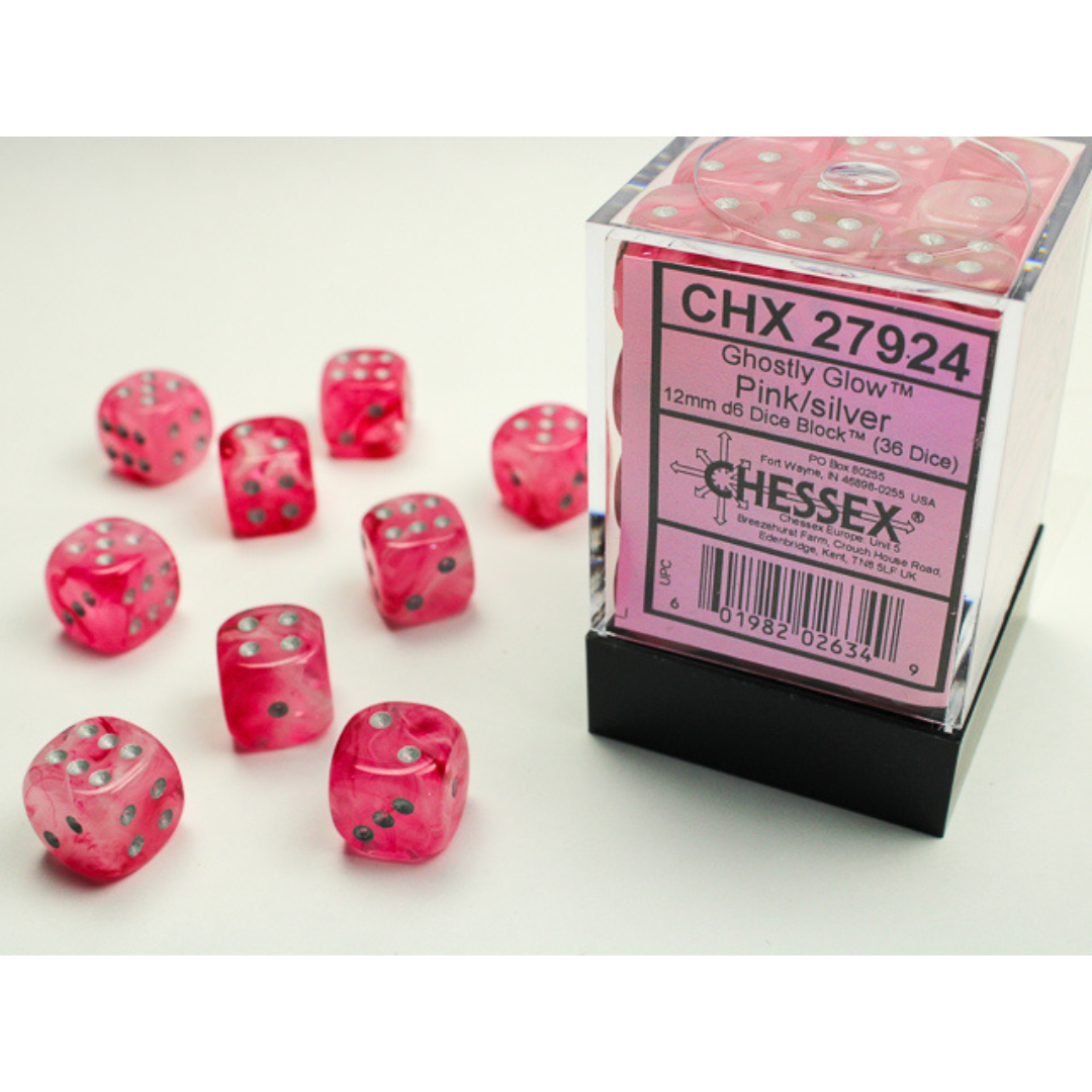 Chessex - 12mm d6 36-Die Set