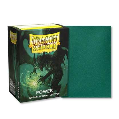 100 Matte Card Sleeves - Standard Card Size - Dragon Shield