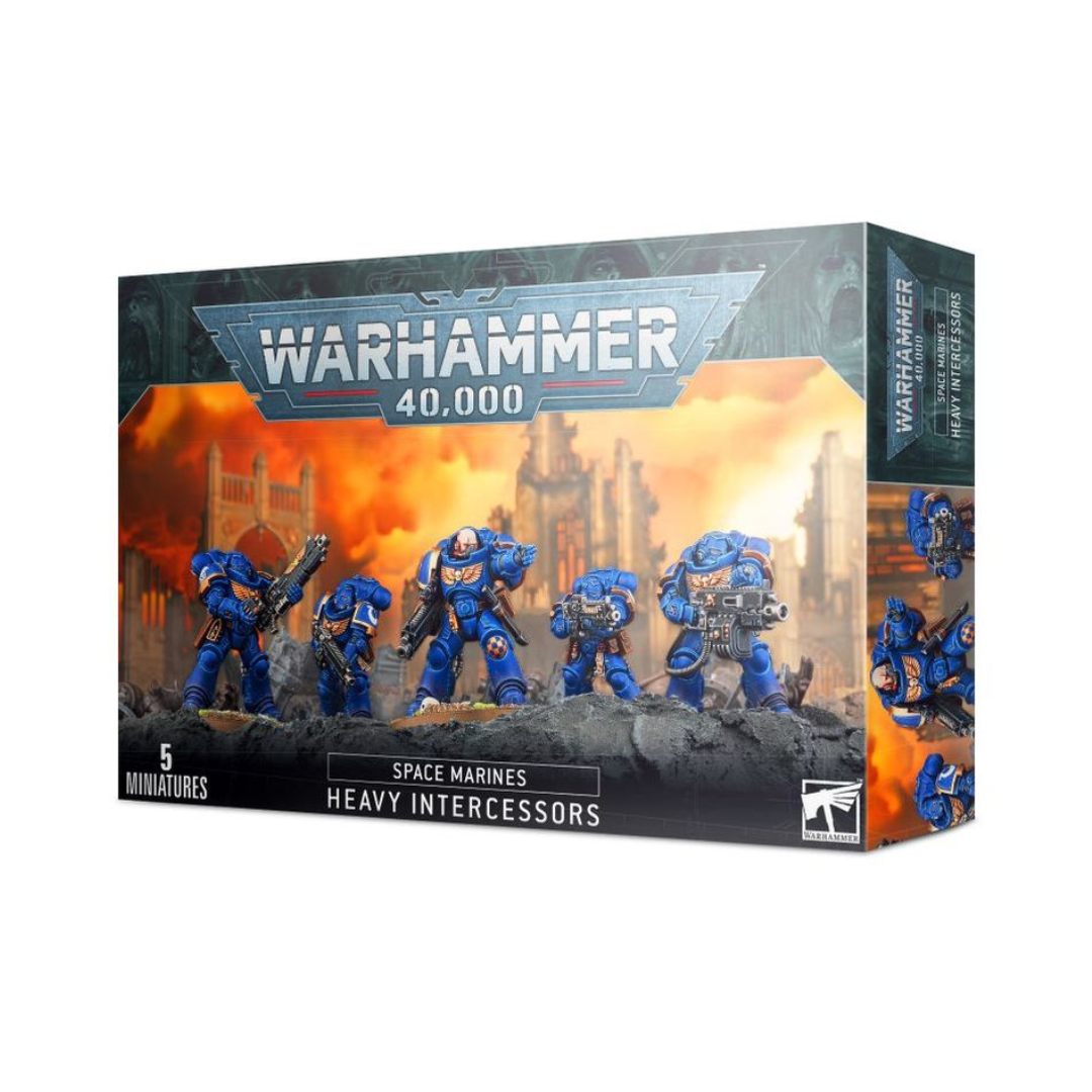 Warhammer 40,000 - Space Marines - Heavy Intercessor Squad – Upper ...