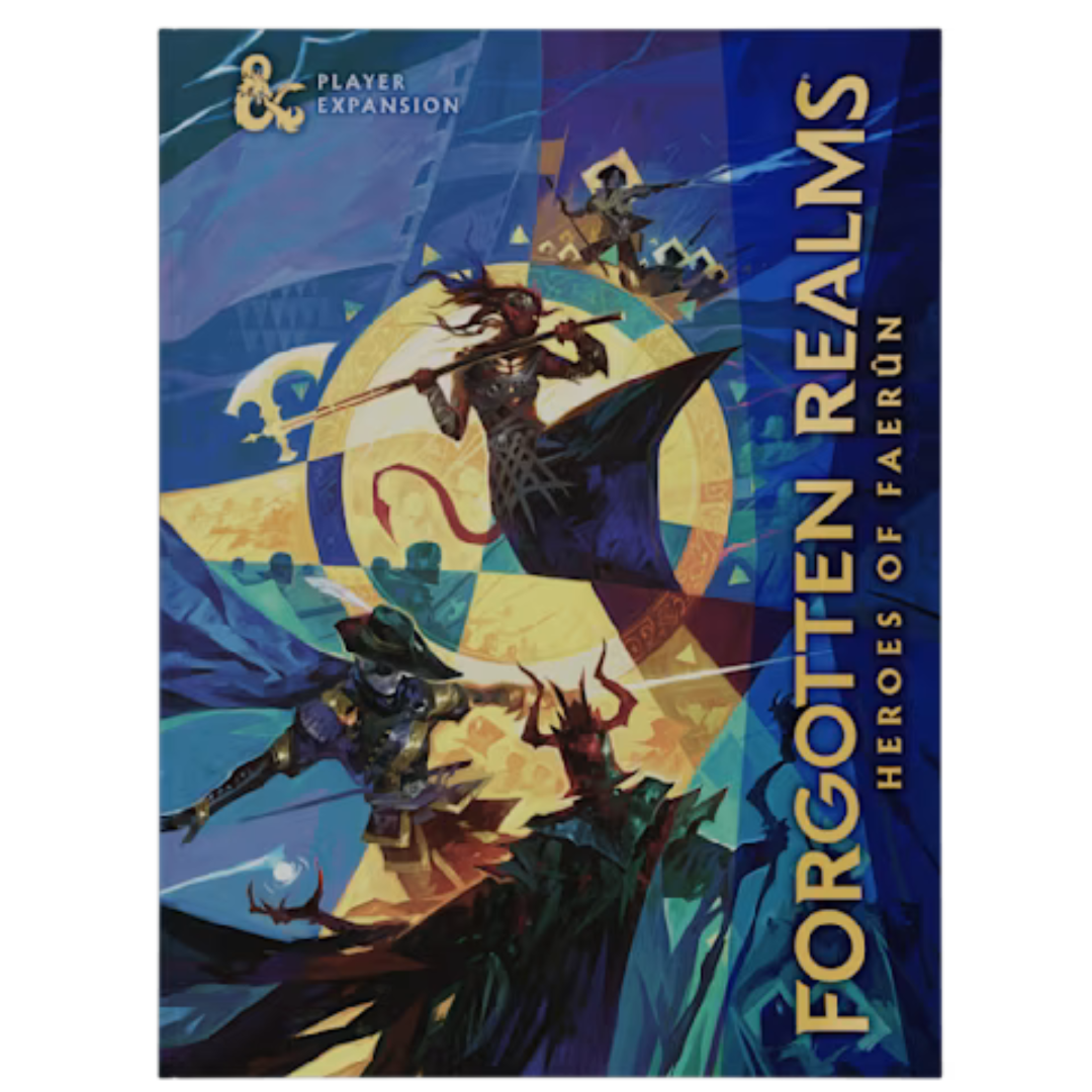 Alternate Cover - Heroes of Faerun - Forgotten Realms - Player Expansion - Dungeons & Dragons