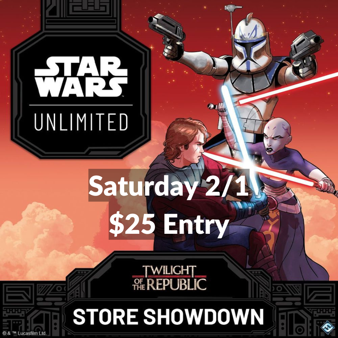 Star Wars Unlimited - Twilight of the Republic - Store Showdown Event