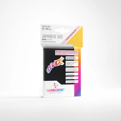 Japanese Size - Prime Sleeves - Gamegenic