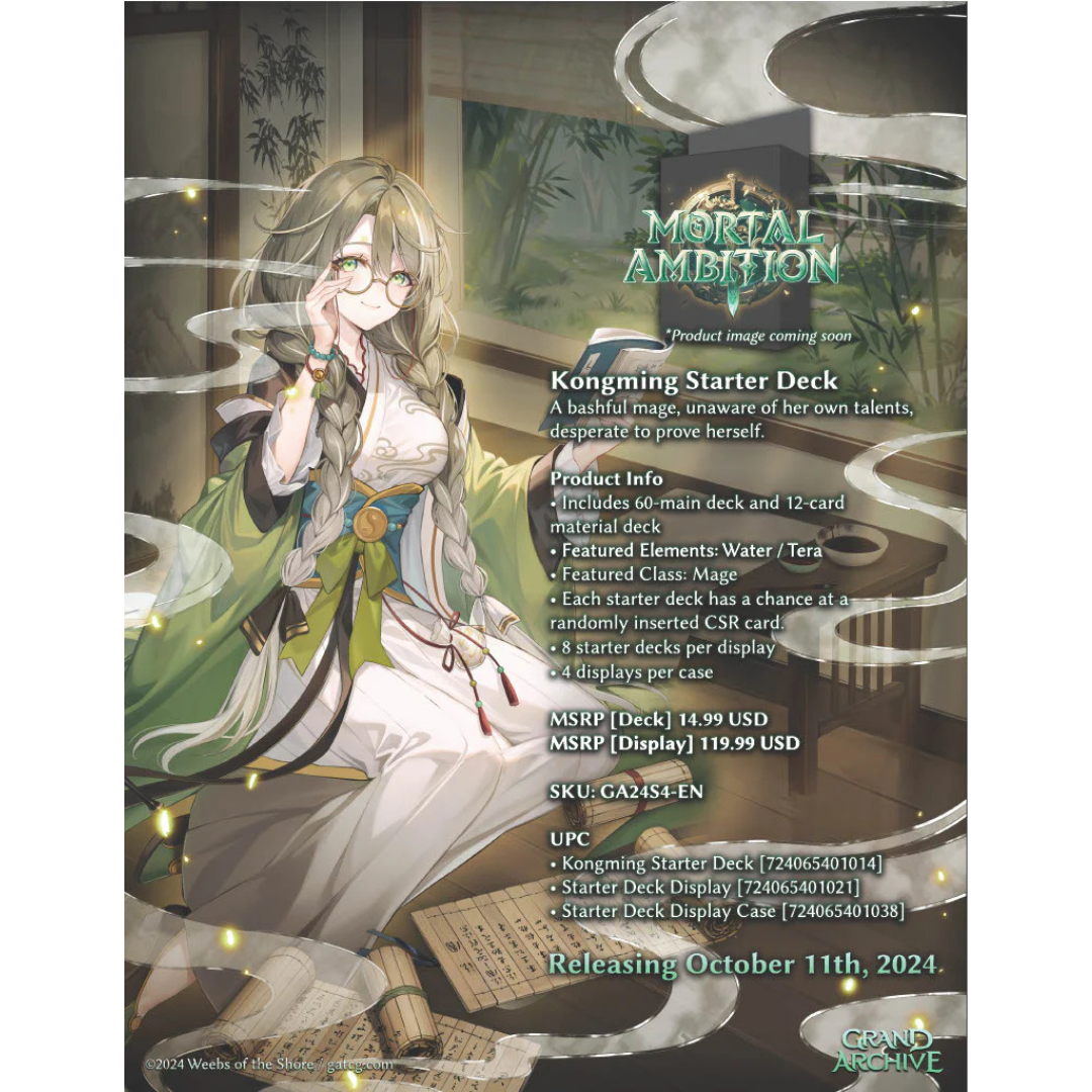 Grand Archive - Mortal Ambition - Starter Deck