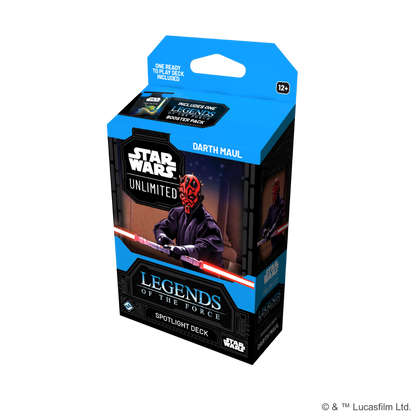 Legends Of The Force - Star Wars Unlimited - Spotlight Deck