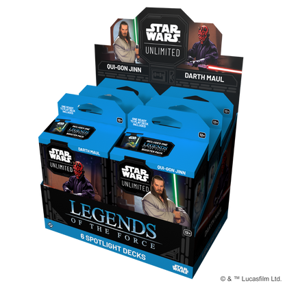 Legends Of The Force - Star Wars Unlimited - Spotlight Deck