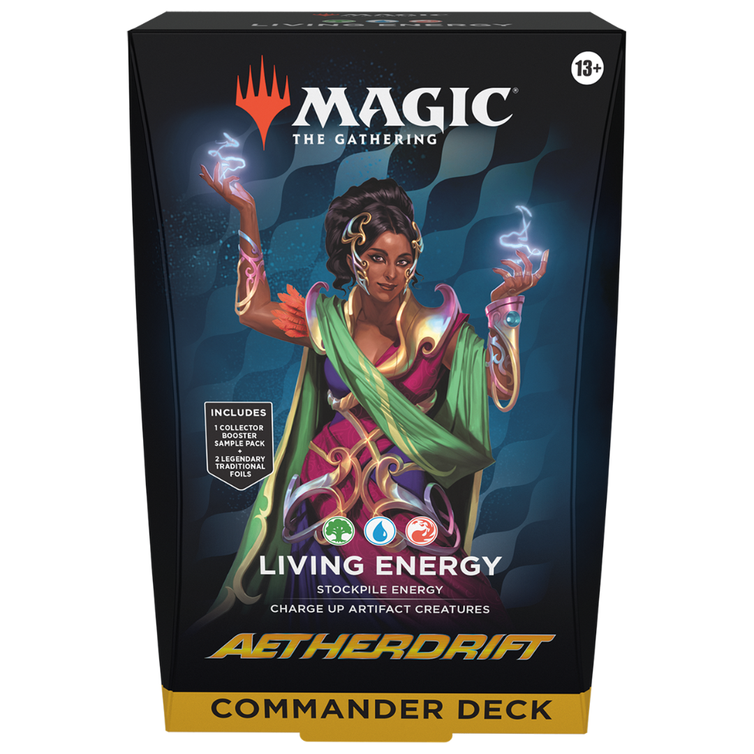 Aetherdrift - Living Energy - Commander Deck - Magic The Gathering