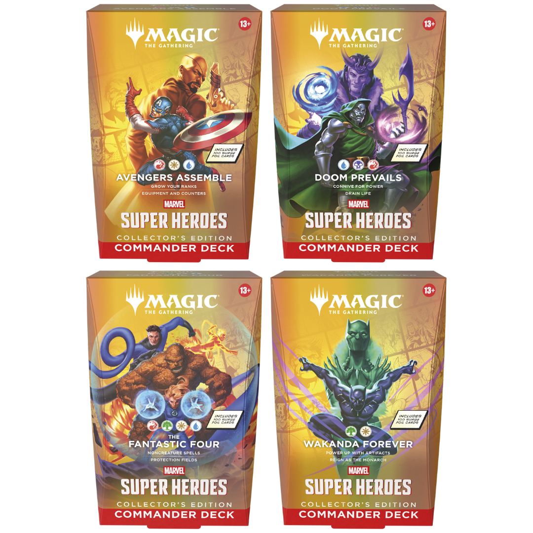 Collector's Edition - Commander Deck  - Marvel Super Heroes - Magic The Gathering