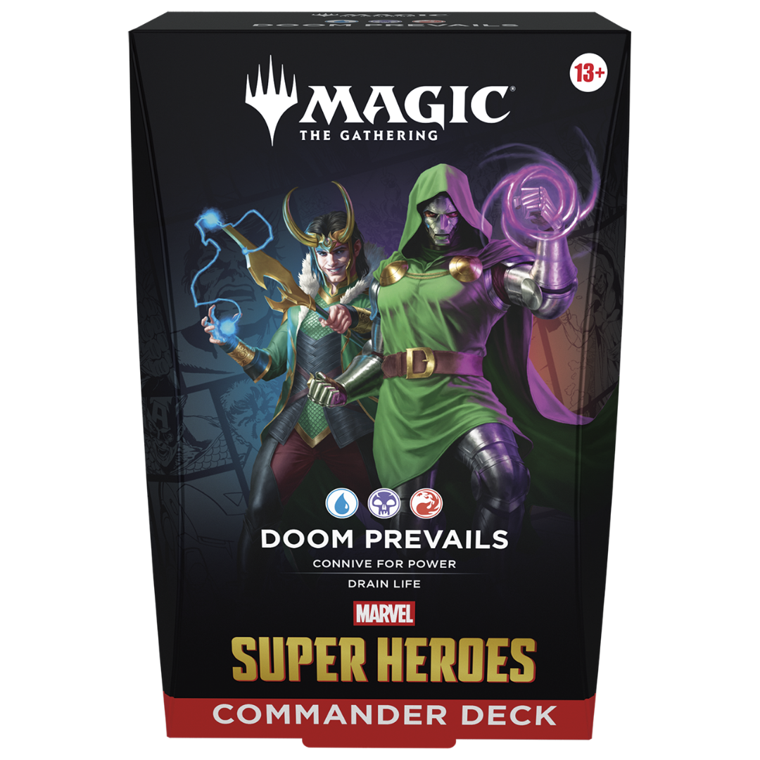 Marvel Super Heroes - All 4 Commander Decks