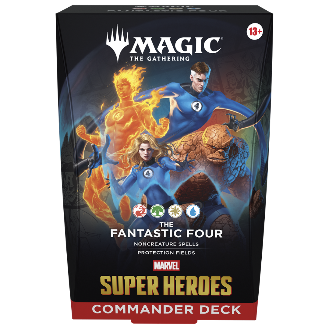 Marvel Super Heroes - All 4 Commander Decks
