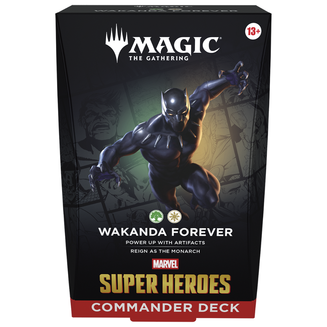 Marvel Super Heroes - All 4 Commander Decks
