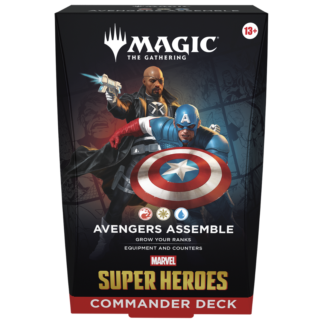Marvel Super Heroes - All 4 Commander Decks