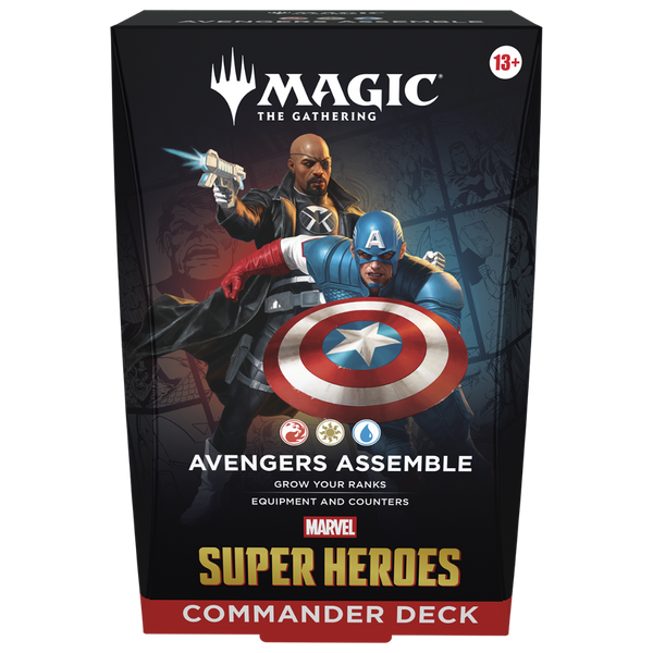 Commander Deck - Marvel Super Heroes - Magic The Gathering – Upper ...