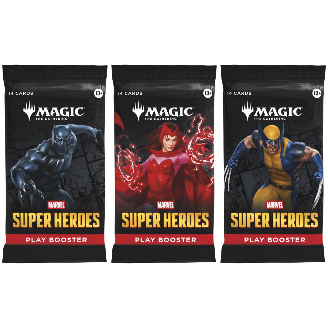 Play Booster Pack - Marvel Super Heroes - Magic The Gathering
