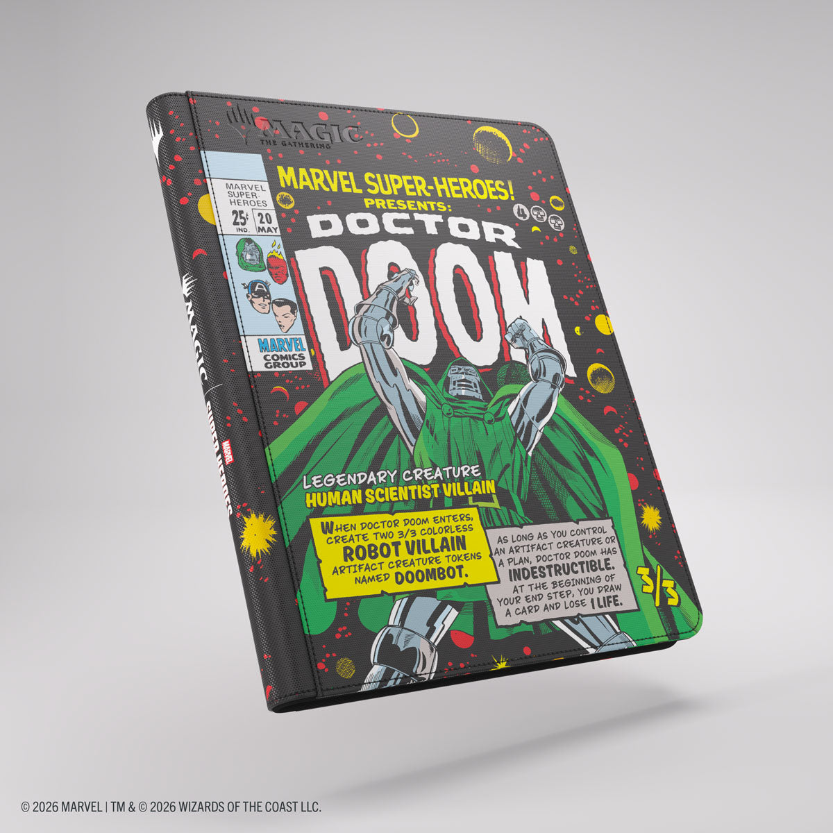 Zip-Up 18 Pocket Binder - Marvel Super Heroes