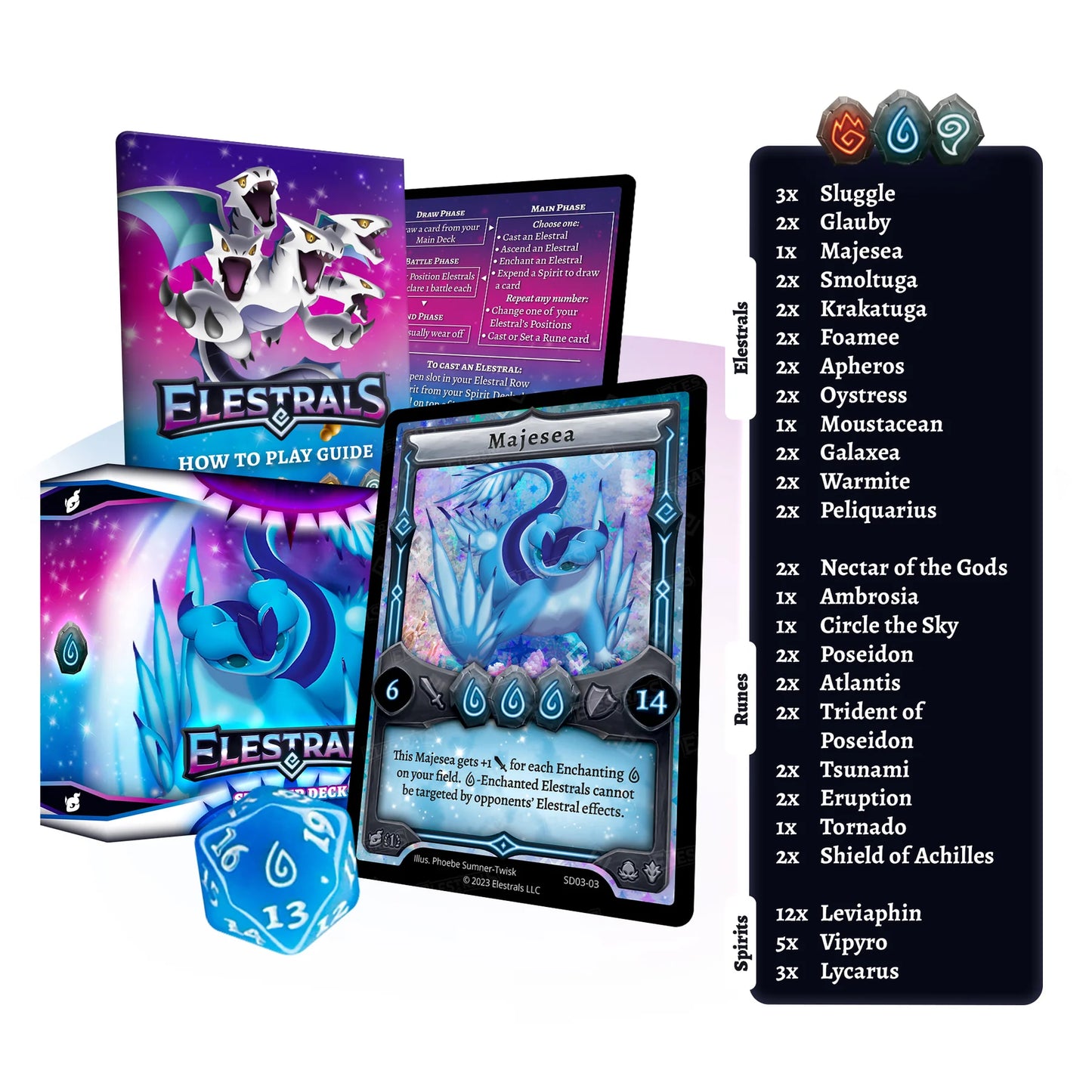 Elestrals - Majesea Starter Deck - 1st Edition