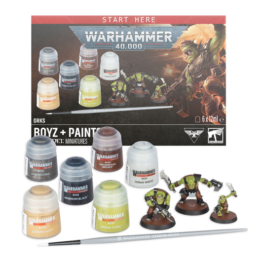 Warhammer 40,000 - Ork Boyz + Paint