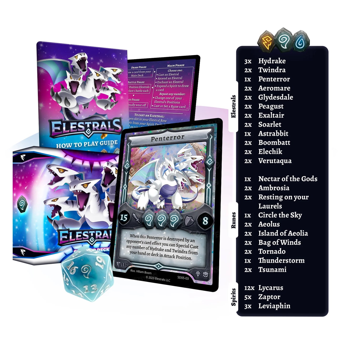 Elestrals - Penterror Starter Deck - 1st Edition