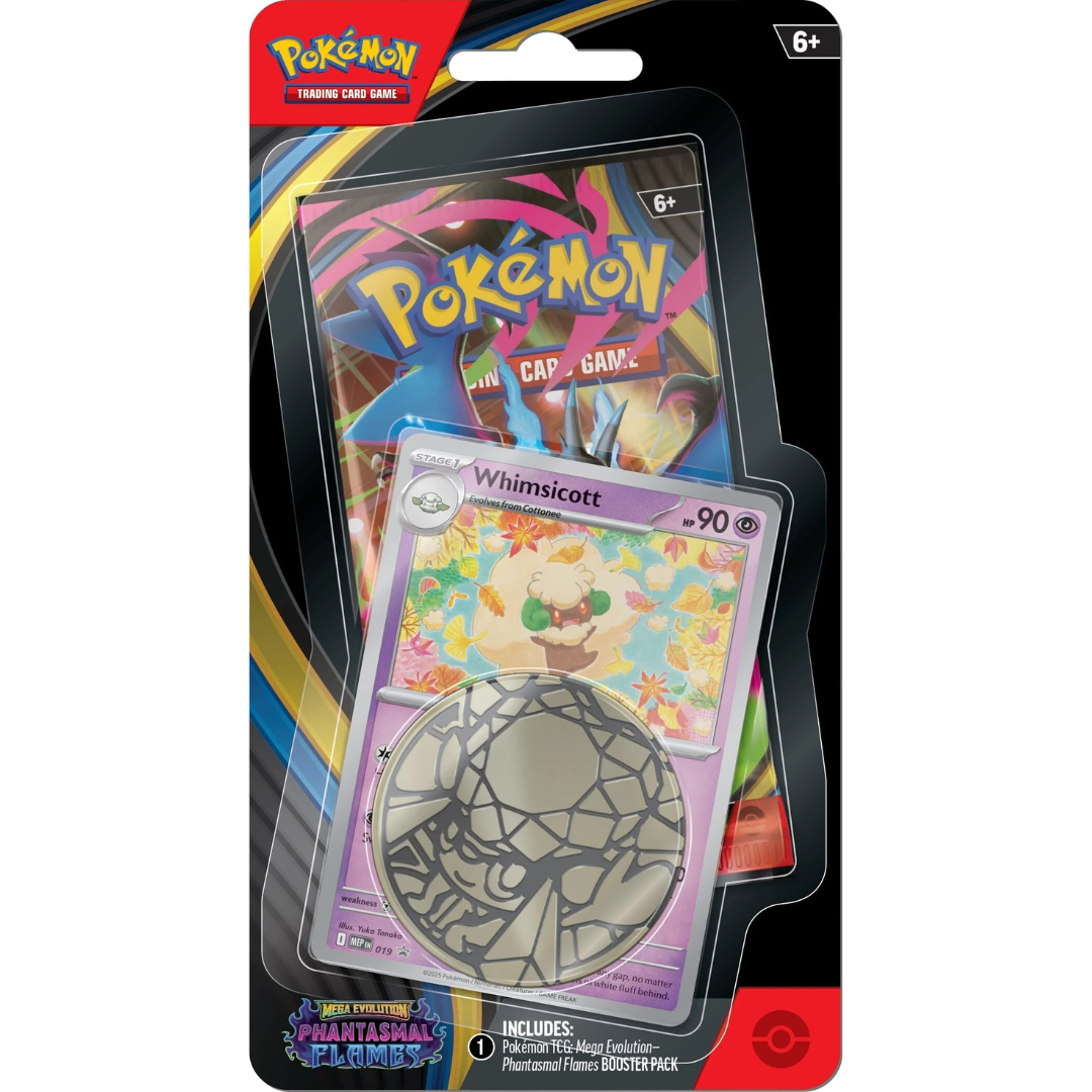 1 Pack Blister Pack - Mega Evolutions - Phantasmal Flames - Pokemon