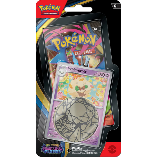 1 Pack Blister Pack - Mega Evolutions - Phantasmal Flames - Pokemon