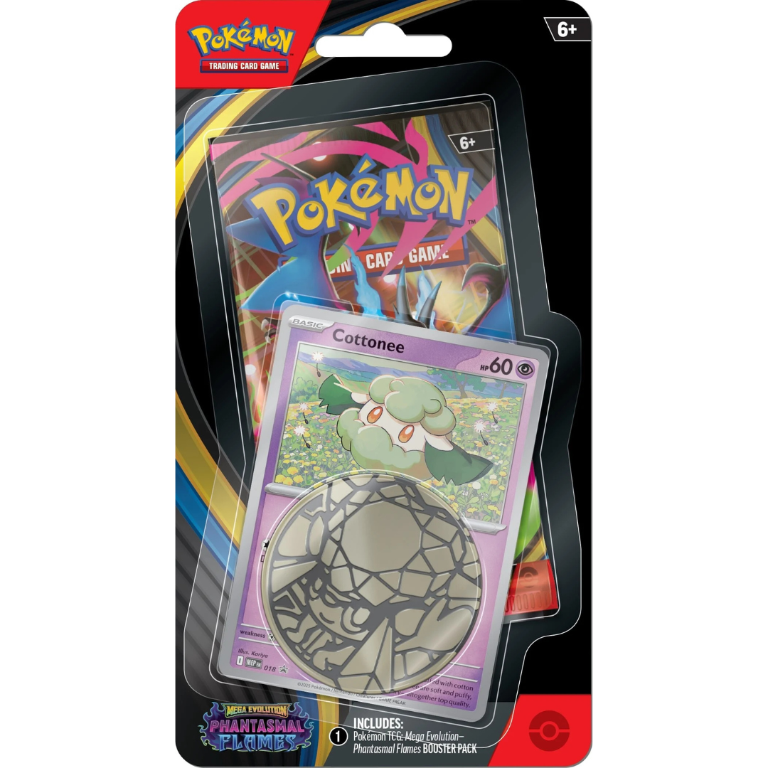 1 Pack Blister Pack - Mega Evolutions - Phantasmal Flames - Pokemon