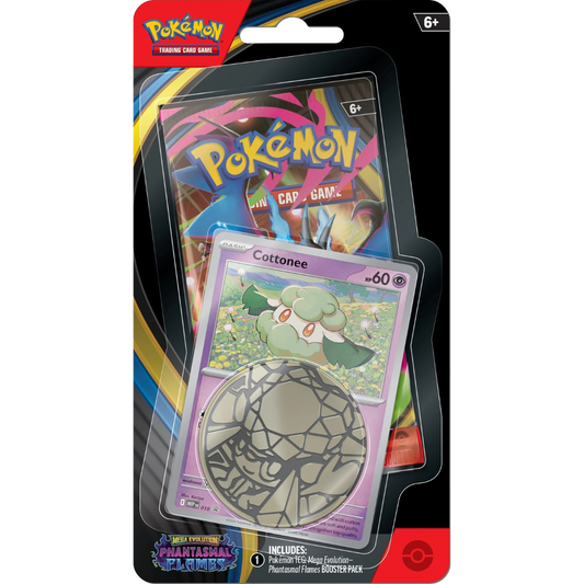1 Pack Blister Pack - Mega Evolutions - Phantasmal Flames - Pokemon