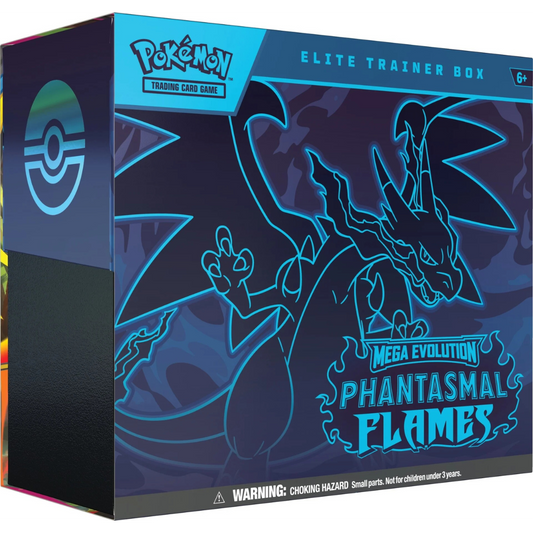 Elite Trainer Box - Mega Evolutions - Phantasmal Flames - Pokemon