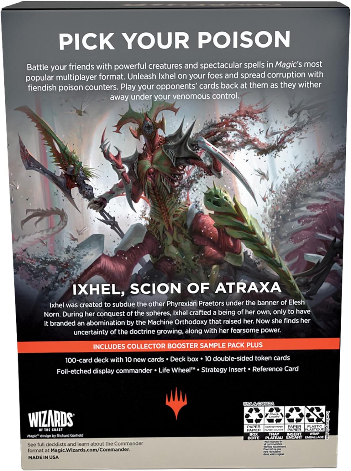 Phyrexia: All Will Be One Commander Deck - Ixhel, Scion of Atraxa