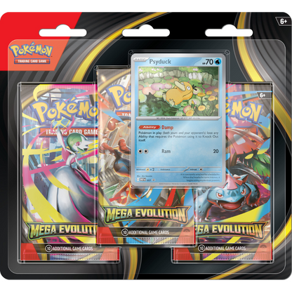 3 Booster Blister - Mega Evolution - Pokemon