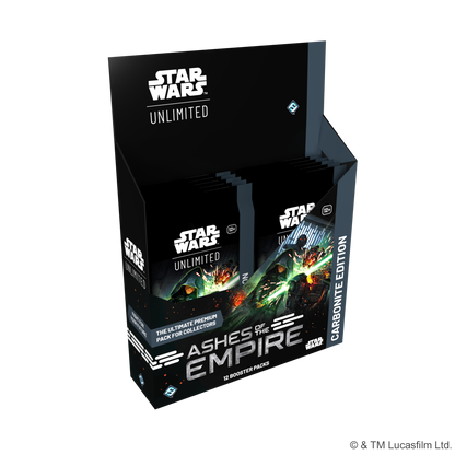 Carbonite Booster Box - Ashes Of The Empire - Star Wars Unlimited