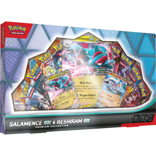 Salamence Ex & Reshiram Ex - Premium Collection - Pokemon