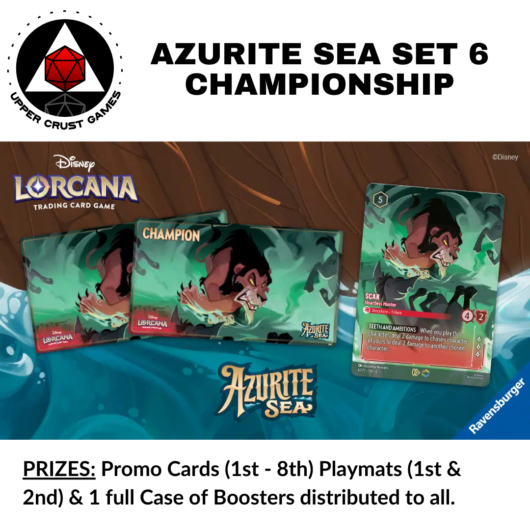 Lorcana - Azurite Sea - Set 6 Championship