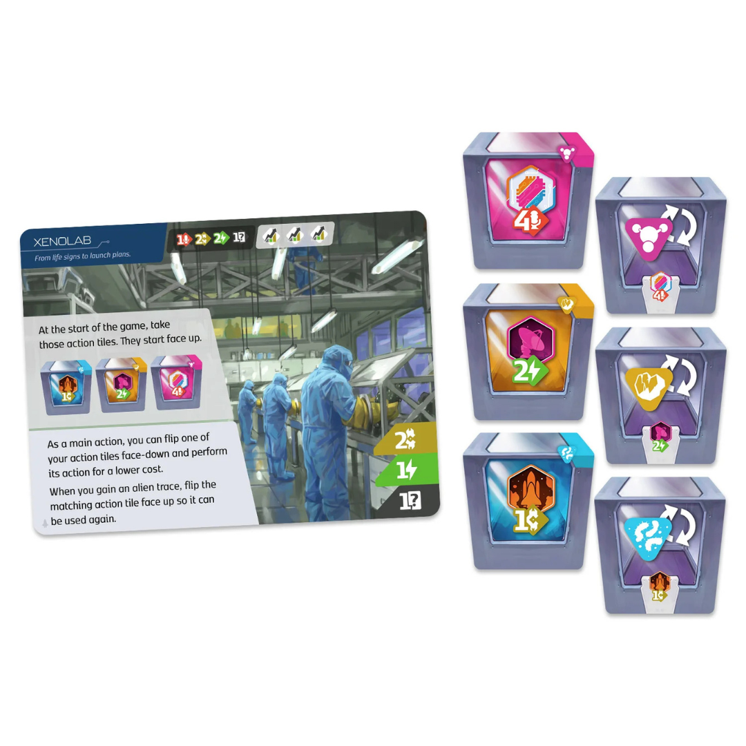 SETI - Space Agencies - Card Game