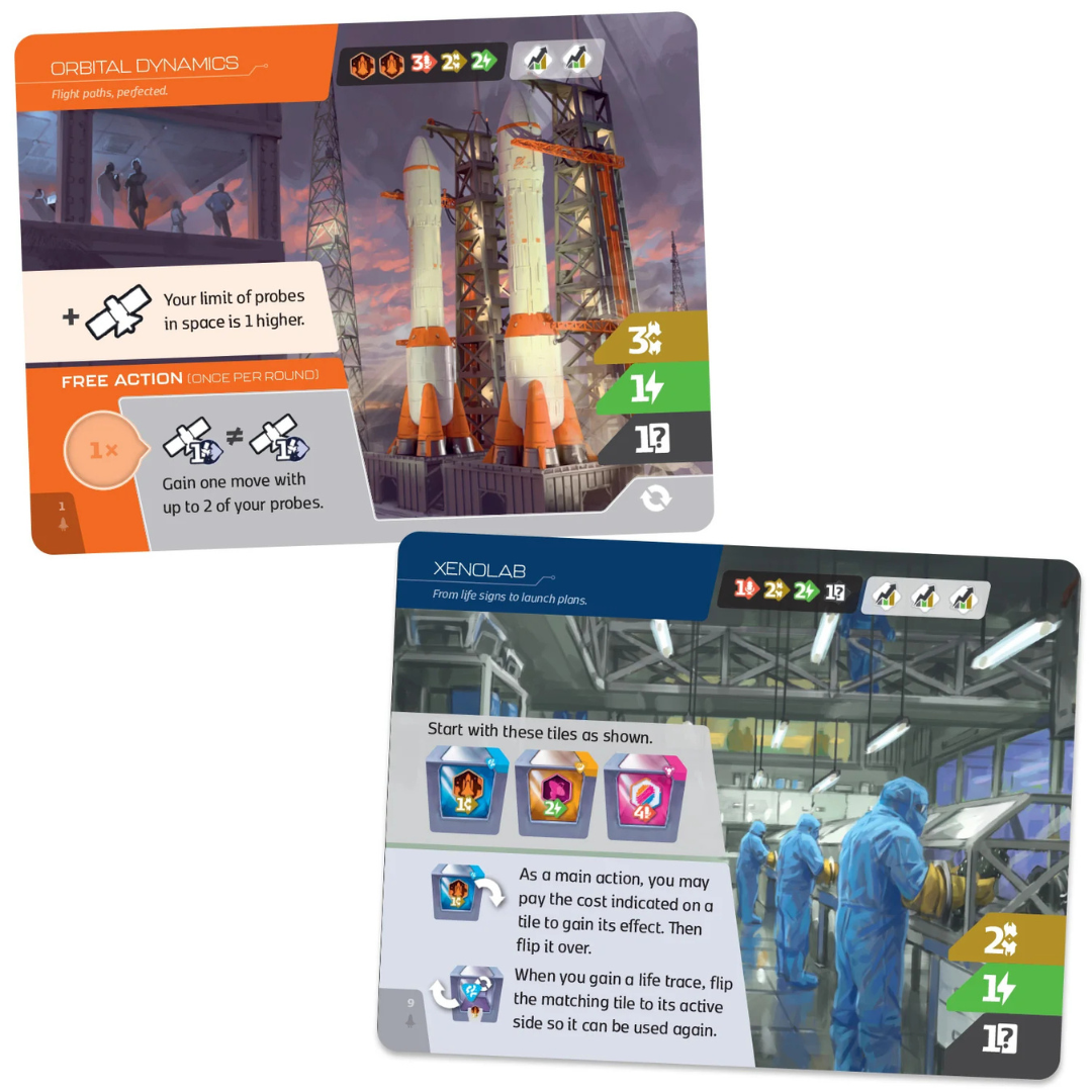SETI - Space Agencies - Card Game