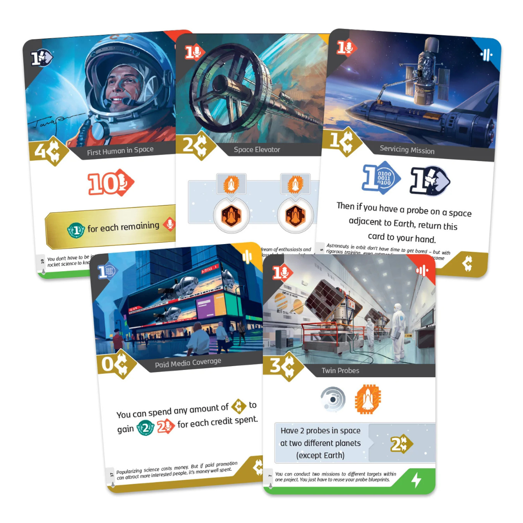 SETI - Space Agencies - Card Game