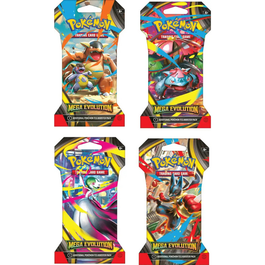 Sleeved Booster Pack - Mega Evolution - Pokemon