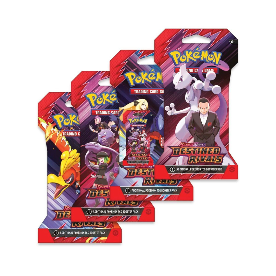 Sleeved Booster Pack - Scarlet & Violet - Destined Rivals - Pokémon ...