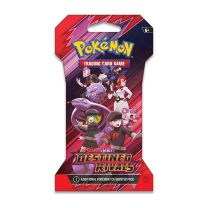 Sleeved Booster Pack - Scarlet & Violet - Destined Rivals - Pokémon