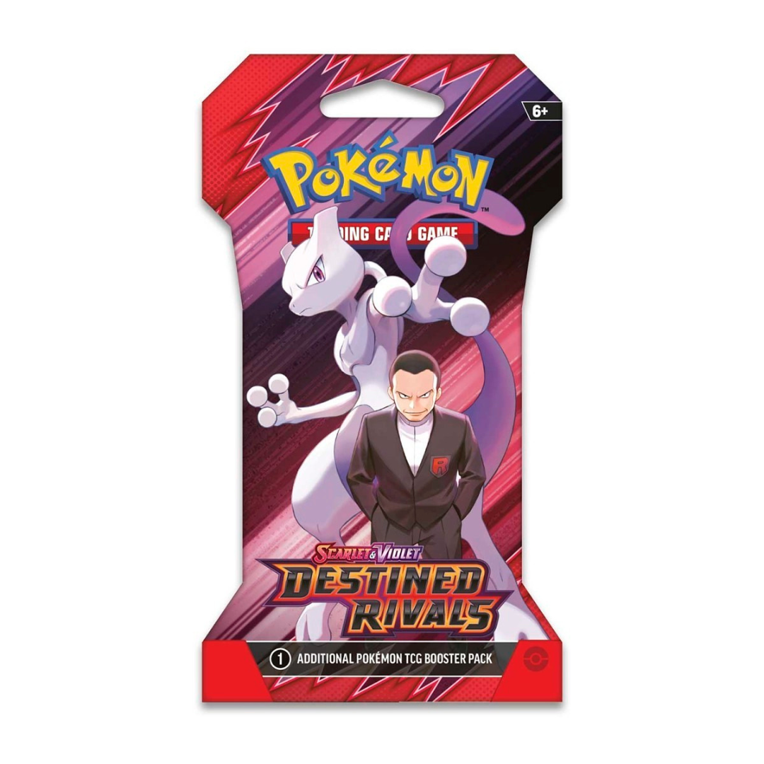 Sleeved Booster Pack - Scarlet & Violet - Destined Rivals - Pokémon
