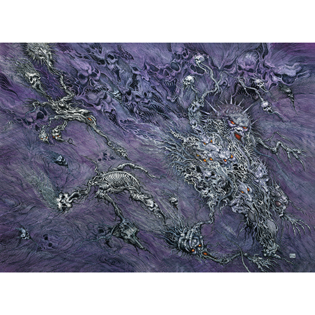 2 Player Playmat - The Void - Gothic - The Prophets of Doom - Contested Realm - Sorcery