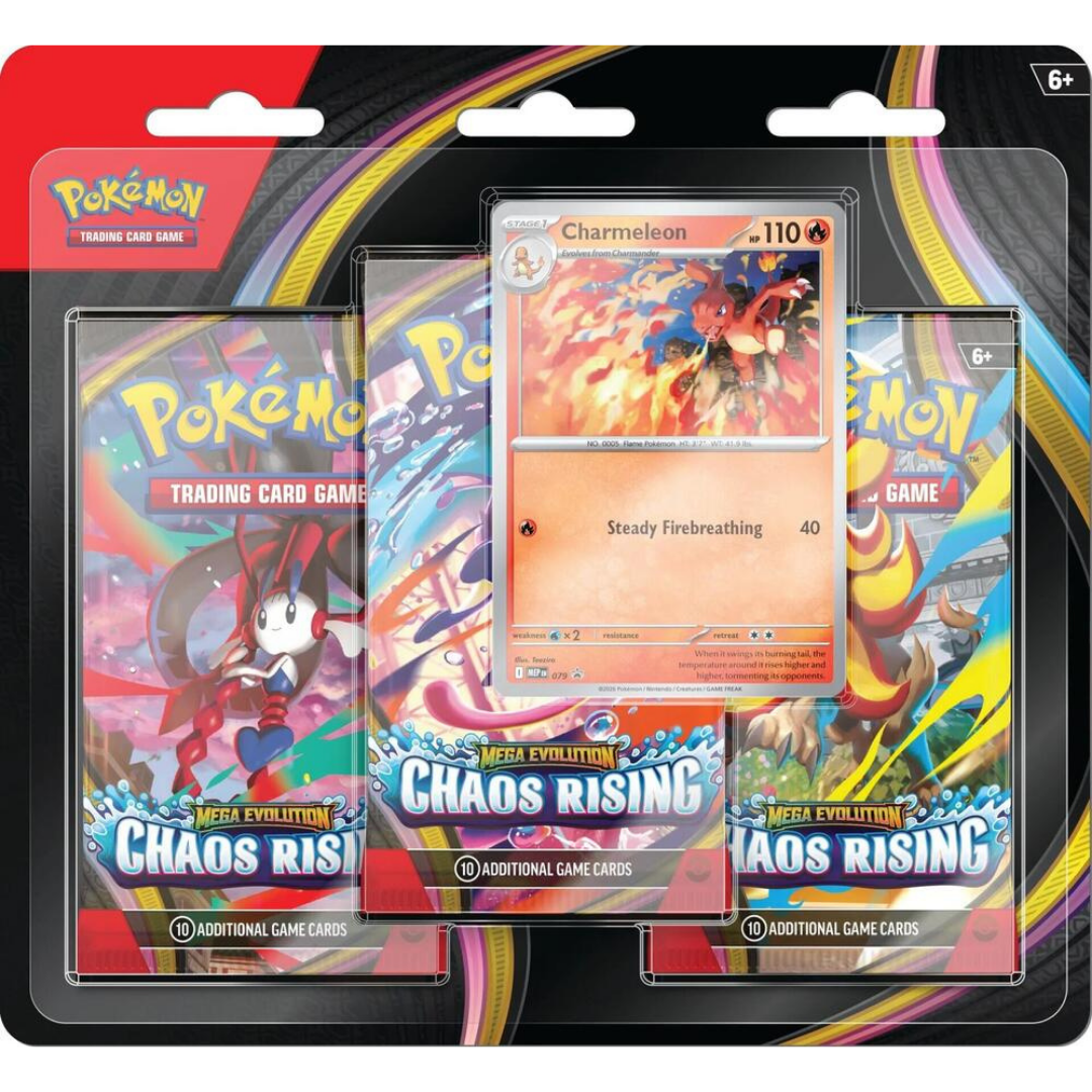 3 Pack Booster Blister - Chaos Rising - Pokemon