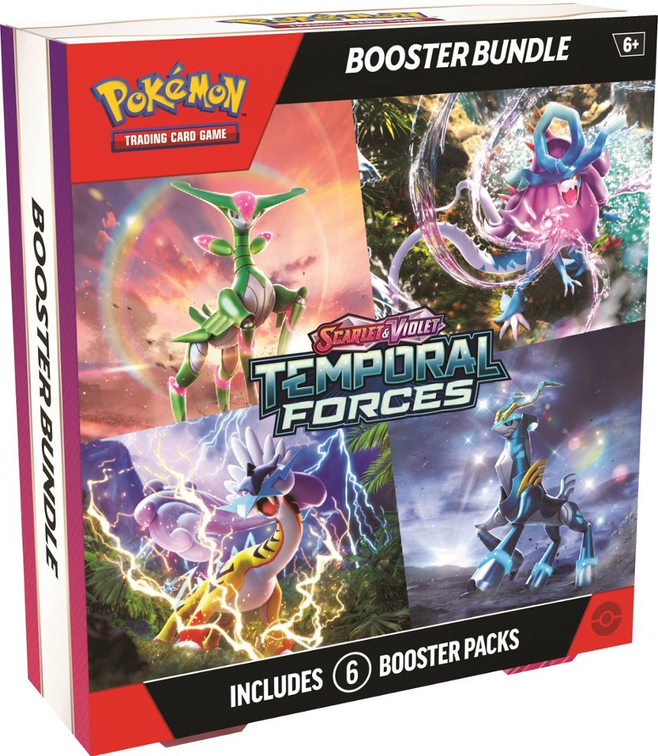 Pokemon - Scarlet and Violet - Temporal Forces Booster Bundle