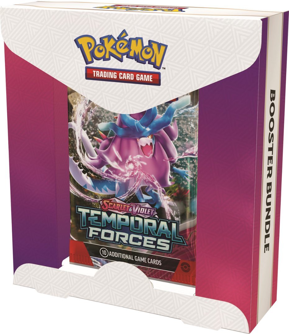 Pokemon - Scarlet and Violet - Temporal Forces Booster Bundle