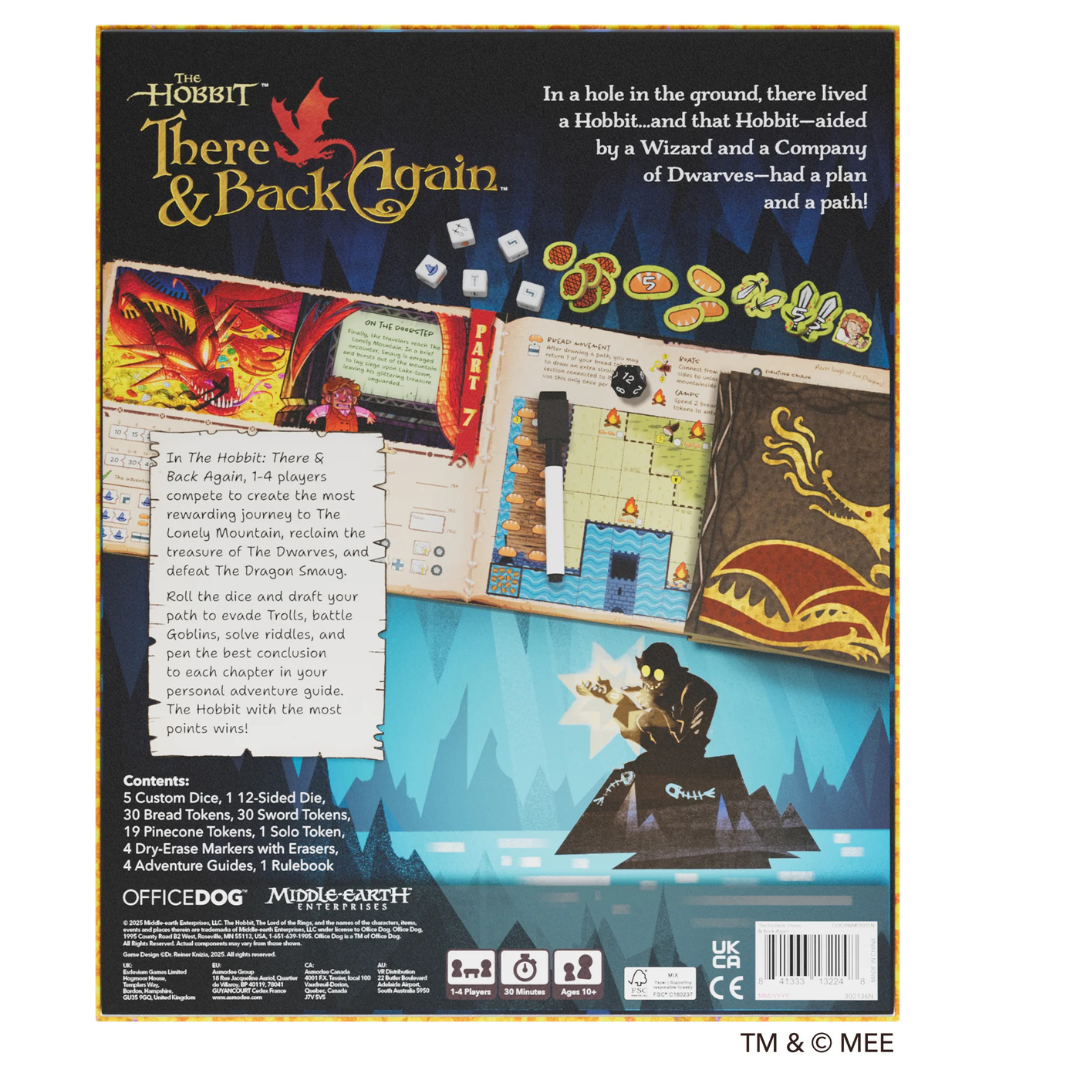 The Hobbit - There And Back Again - Dice Game