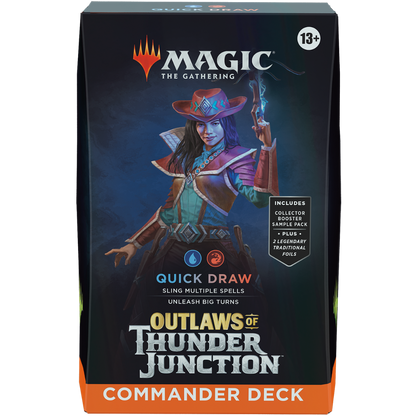 Magic The Gathering - Outlaws of Thunder Junction - Quick Draw - Commander Deck