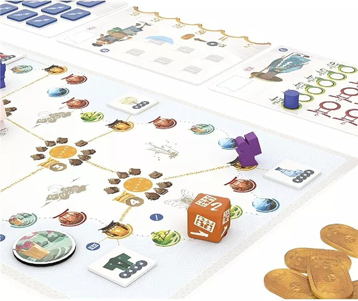 Tokaido: Duo - Adventure & Exploration Board Game Set in Japan