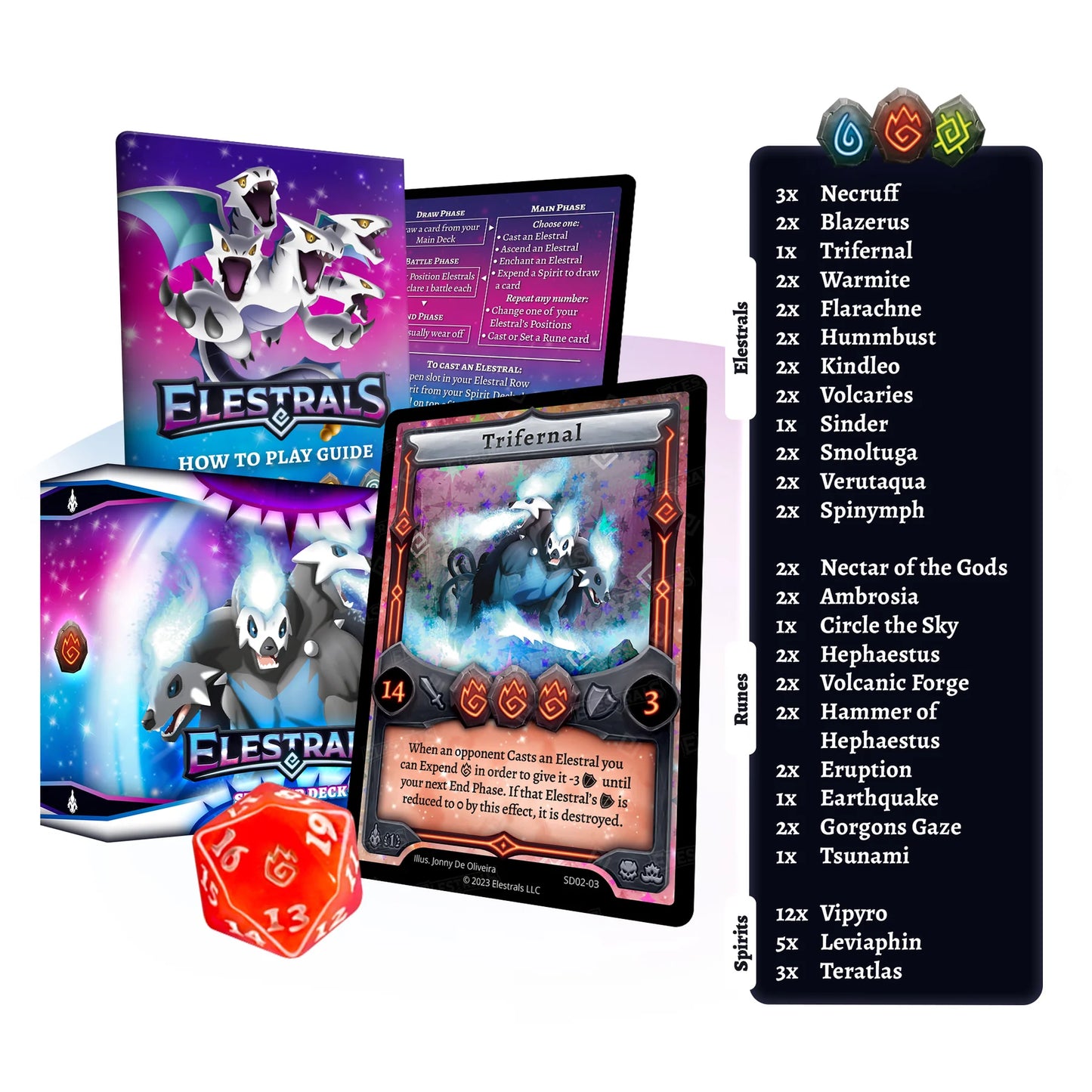 Elestrals - Trifernal Starter Deck - 1st Edition