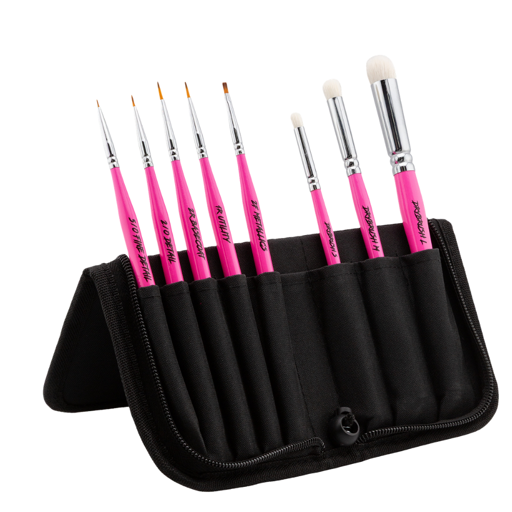 Fauxlinsky - Brush Set & Stand Case - Turbo Dork