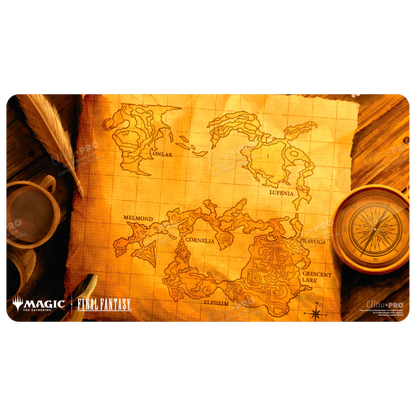 Ultra Pro - Final Fantasy - MTG Black Stitched - MTG FOIL - Playmat