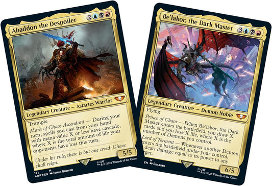 Universes Beyond: Warhammer 40,000 Commander Deck – The Ruinous Powers - Magic The Gathering