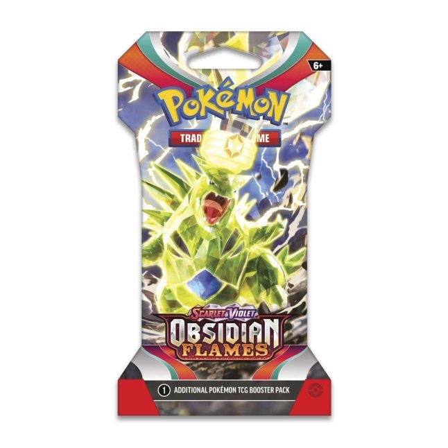 Pokémon TCG: Scarlet & Violet-Obsidian Flames Sleeved Booster Pack (10 Cards)